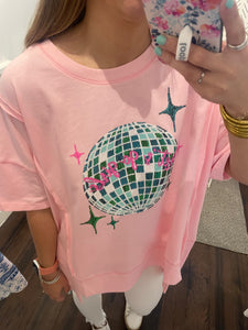 Let's Go Girls Sequin Top