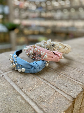 Multi Pearl Headband