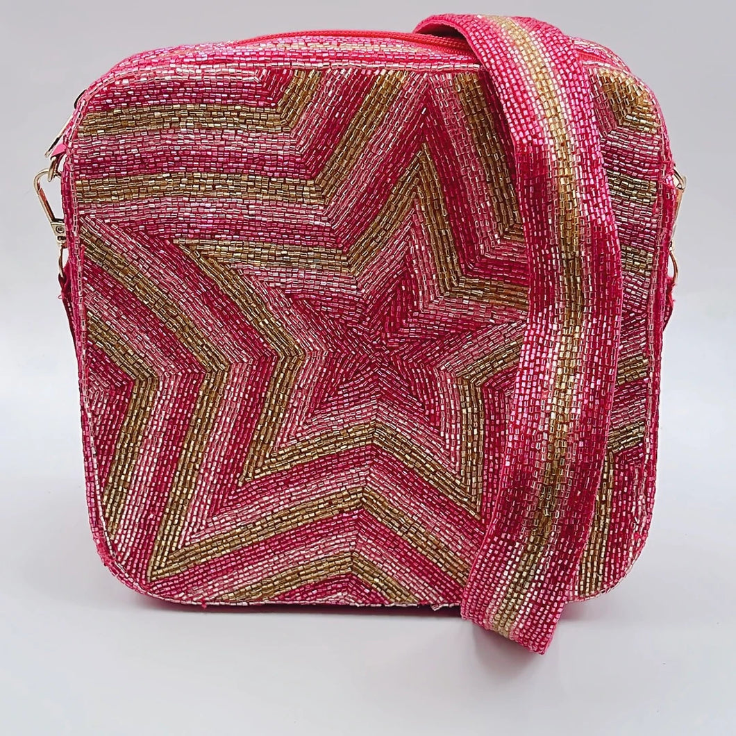 Beaded Box Style Bag