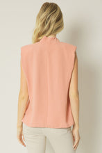 Load image into Gallery viewer, Salmon Cowl Neck Top