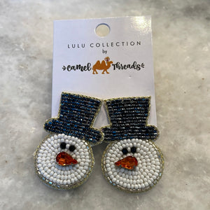 Holiday Beaded Earrings