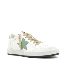 Load image into Gallery viewer, Green &amp; Gold Ballstar Sneakers