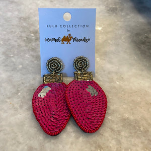 Holiday Beaded Earrings