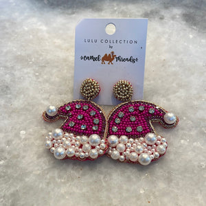 Holiday Beaded Earrings